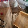 wooden high chair Image 5