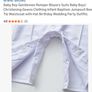 Baby Boy Gentlemen Romper Blazer Suit Image 4