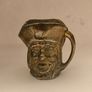 Vintage Set Of 3 Miniature Brass Toby Jugs Mugs Image 4