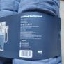 Silent Night Quilted Bedspread. Navy Image 4