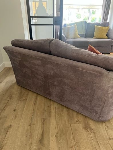 2 seater x 2 purple couches