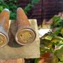 Brass Artillery Shells,Military, Antique Image 10
