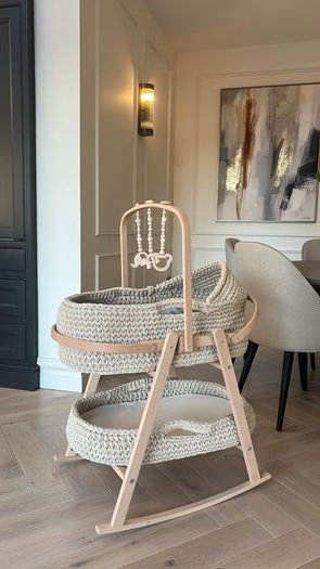 Moses Basket - 4 Piece