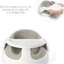 Baby Snug Seat and Activity Tray with Adjustable Features, Supportive, Stable and Easy Clean Design in Clay, Suitable from 3 to12 Month Approx Image 3