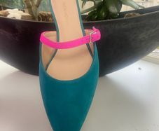 Nicki Hoyne Mary Jane Ballet Flats Bnib