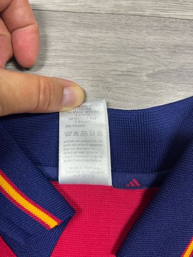 Genuine Vintage 1999 Adidas Spain Home Jersey Shirt Mens XL