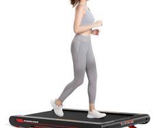 Vibration Walking Pad with  Auto Incline,4 Vibration Modes,Portable Under Desk Walking Treadmill for Home Office Fitness, No Assembly,LED Display & Remote Contro