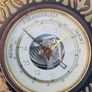 Vintage Brass Scandinavian Barometer Image 2