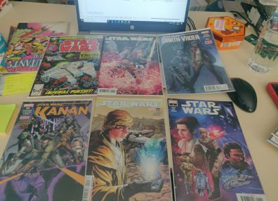 Star Wars comic lot