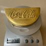 Coca Cola Brass Embossed Pub Gun Dispenser plaque Image 7