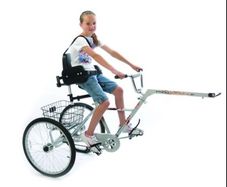 Mission Piggyback two wheel tag along