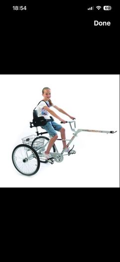 Mission Piggyback two wheel tag along