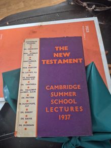 The New Testament cambridge summer school