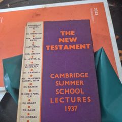The New Testament cambridge summer school