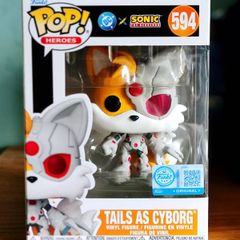 Funko Pop 594 Sonic The Hedgehog Tails As Cyborg DC Comics Special Edition Sega Figure