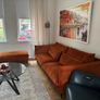 Sofa and footstool Image 4