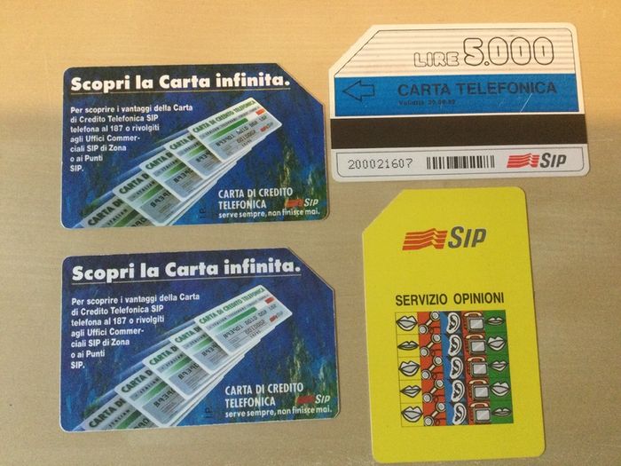 Call cards Italy