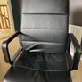 Office Chair - RENBERGET Swivel chair. black Image 2