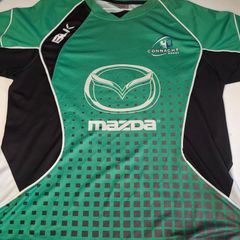 Connacht Official BLK Rugby Union Jersey (Adult Large) FREE POST
