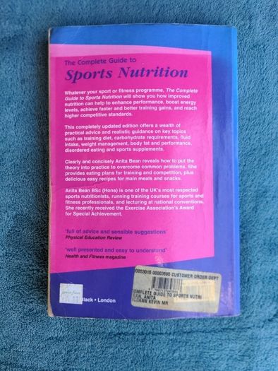 The Complete Guide to Sports Nutrition.Ssecond edition.Anita Bean