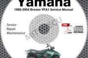 Yamaha Breeze 125cc Workshop Manual Cd