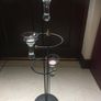 BRAND NEW Cast Iron Candle holder with 3 glass holders Image 2