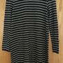 Carolyn Donnelly THE EDIT Striped Wool Midi Dress L New Image 2