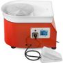 280W Potter's Wheel Ceramic Machine 25cm Electric Pottery Wheel Machine Clay Sponge Tool Set Mini Brand Image 4