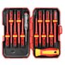 BRAND NEW 13pcs 1000V Changeable Insulated Screwdrivers Set with Magnetic Slotted Phillips Pozidriv Torx Bits Electrician Repair Tools Kit Image 2