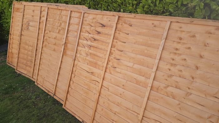 Wooden Fencing Panels x 4