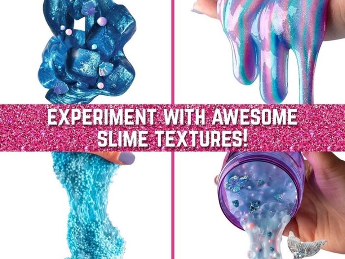 Egg Mermaid Sparkle Slime Making Kit for Girls, Measures 9.5 Inches High, 22 Pieces to Make DIY Shimmer Slime with Lots of Glitter Slime Add In's, Great Gifts for 9 Year Old Girls (FREE POSTAGE)
