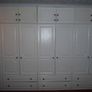 Large fitted bedroom wardrobe set with matching chest of drawers Image 6