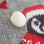 DUNNES Christmas Penguine Jumper Sz 8 Image 3