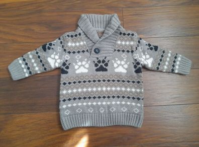 Boys' sweater 12-18 months