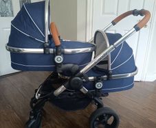 I candy peach blossom twin buggy