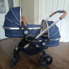 I candy peach blossom twin buggy