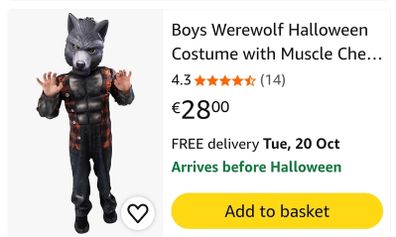 Werewolf Halloween Costume