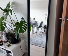 IKEA Standing Mirror Black 40x150cm