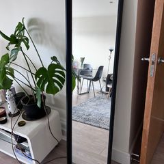 IKEA Standing Mirror Black 40x150cm