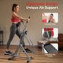 Health & Fitness Elliptical Cross Trainer w/ LCD Monitor, Air Walker Exercise Machines For Home Gym Workouts Image 3