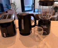 kettle + toaster + blender