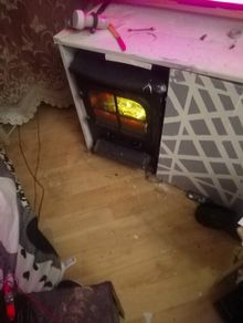electric stove heater working perfectly never a problem with it