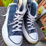 Converse Run Star Hike High Top Navy Blue Size UK 7.5 Image 10