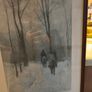 Framed print of Riders in the Snow in the Haagse Bos Anton Mauve (mentioned on object), 1880 Image 2
