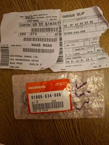 Honda b series flywheel bearing pilot