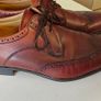 Quality Men's Dark Brown Barker Shoes Image 10
