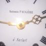 Antique French Antonin Faugere Comtoise or Morbier wall clock, likely dating from the mid to late 19th century. Image 3