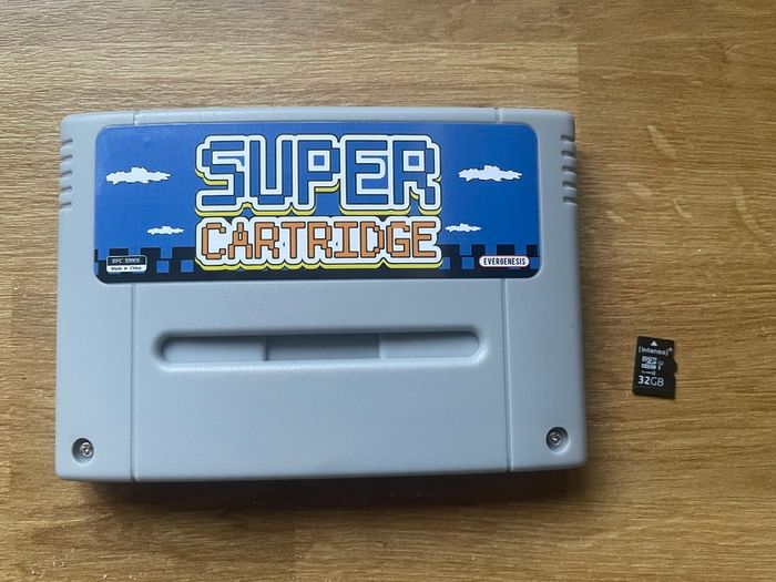 Nintendo SNES Flash Card with SD 32GB