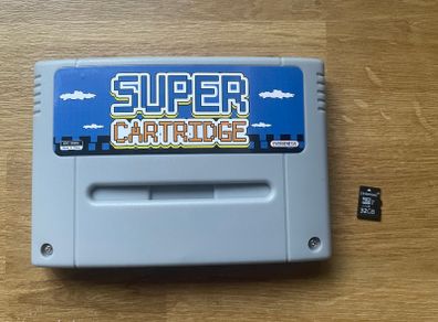 Nintendo SNES Flash Card with SD 32GB