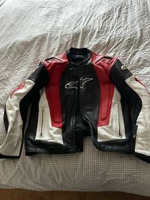 Alpinestars leather motorbike jacket